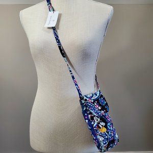 Vera Bradley Carson Cellphone Crossbody in Disney Mickey's Whimsical Paisley